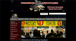 Desktop Screenshot of lbfishingsupplies.com